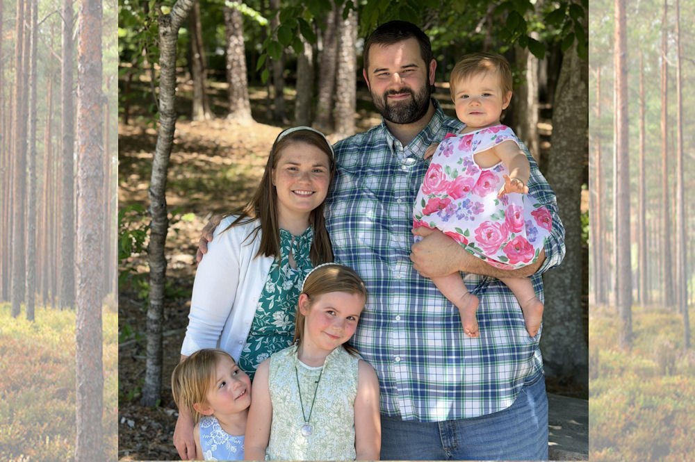 Josiah and Kaylie Payne & family